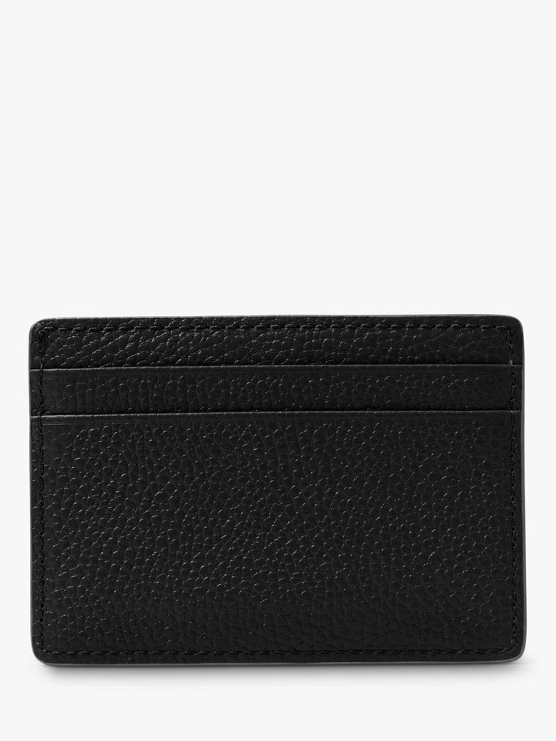 Michael Kors Jet Set black leather card holder, UK version
