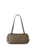 Mulberry Meadow Small Leather Hobo Bag, Linen Green