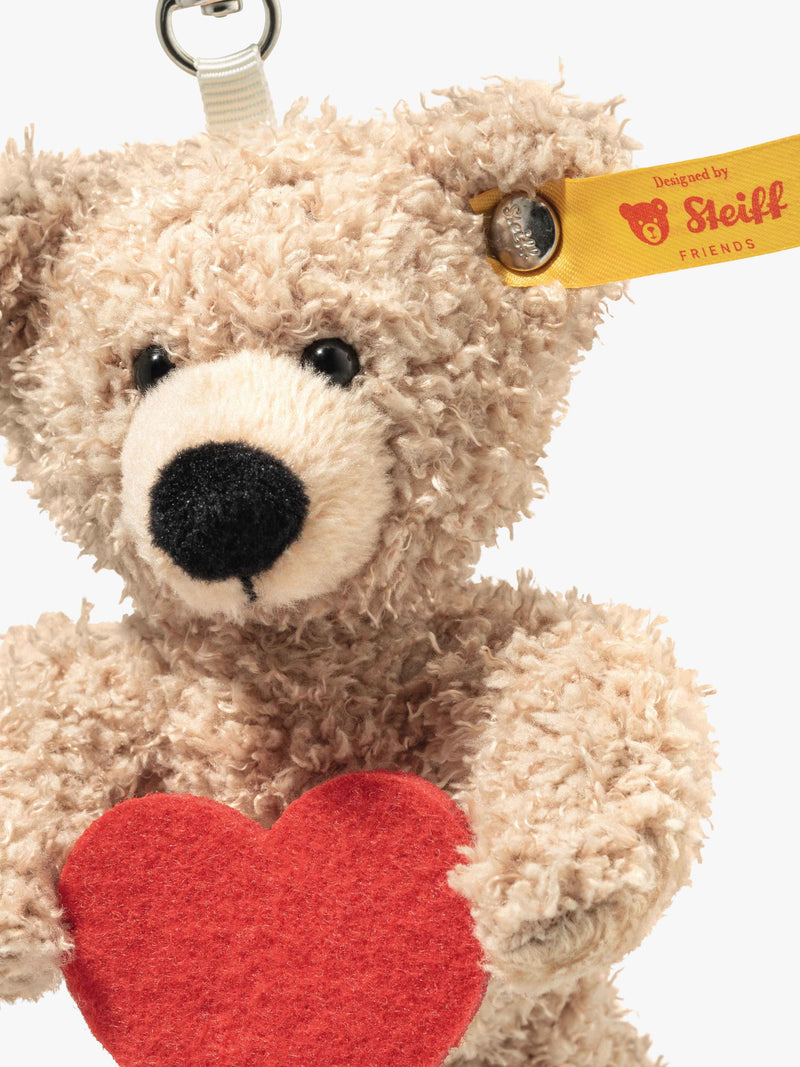 Steiff teddy bear heart pendant 12cm (British brand)