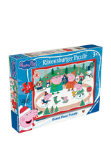 John Lewis Peppa Pig Ravensburger Festive Giant Floor Puzzle, 24 Piece- Buy online at McGrocer