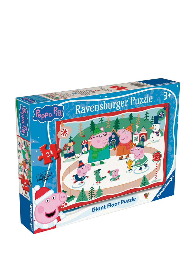 Peppa Pig Ravensburger festive giant floor puzzle 24 piece, UK version