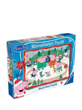 Peppa Pig Ravensburger festive giant floor puzzle 24 piece, UK version