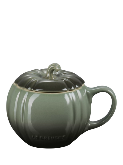 Le Creuset Stoneware Pumpkin Mug Thyme Mugs 400ml