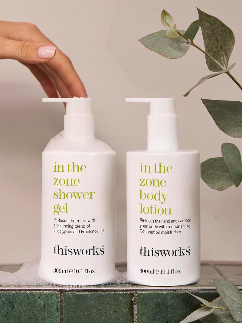 This Works In the Zone shower gel 300ml, UK version