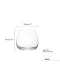 Anton Studio Designs Juno glass tumblers 450ml (British brand)