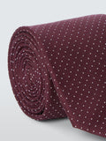 John Lewis silk tie with micro spot pattern (British brand)