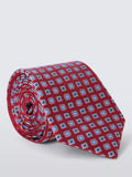 John Lewis silk tie red foulard 148cm (British brand)