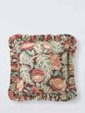 John Lewis x Sanderson Cantaloupe frilled cushion 43x43cm - British product