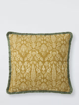 John Lewis John Lewis x Sanderson Tamizart Scatter Cushion, Ochre, 50 x 50cm- Buy online at McGrocer