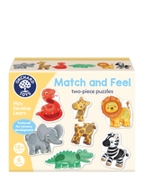 John Lewis Orchard Toys Match and Feel Sensory Jigsaw Puzzles 12 Pieces- Buy online at McGrocer