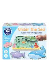 John Lewis Orchard Toys Under the Sea Wooden Nesting Puzzle- Buy online at McGrocer