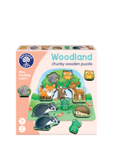 John Lewis Orchard Toys Woodland Chunky Wooden Puzzle- Buy online at McGrocer