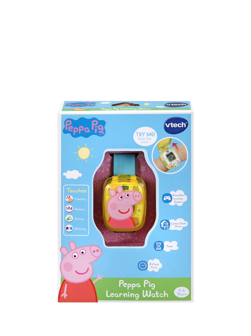 VTech Peppa Pig learning watch (British brand)