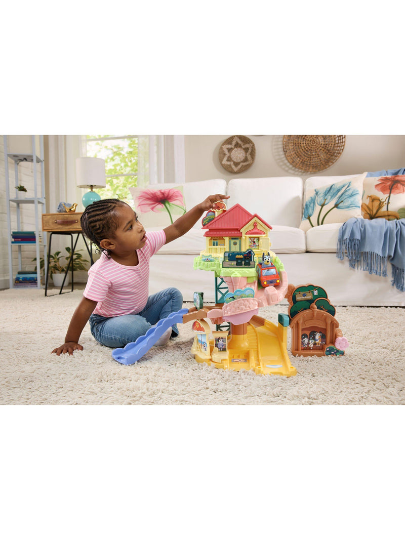 VTech Toot-Toot Bluey road trip playset - British product