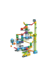 John Lewis Marble Rush Free Fall Vertical Play Set with 93 Pieces and Motorised Spiral Lift- Buy online at McGrocer