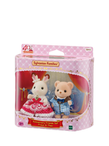 John Lewis Sylvanian Families 40th Anniversary Freya & Theo Friends Toy Figure Set- Buy online at McGrocer