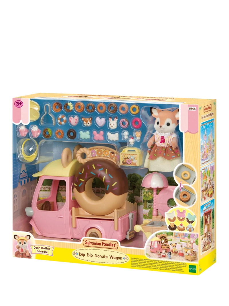 Sylvanian Families Dip Dip Donuts Wagon playset (British brand)