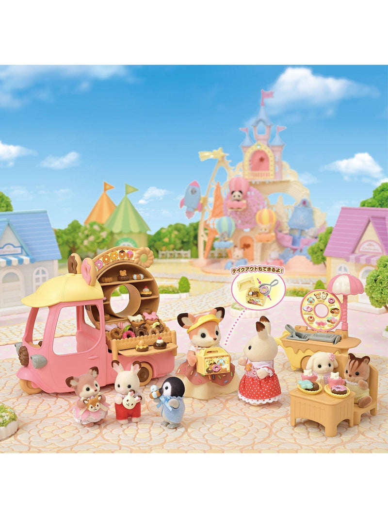 Sylvanian Families Dip Dip Donuts Wagon playset (British brand)