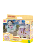 Sylvanian Families plane and train playset for baby figures (British brand)