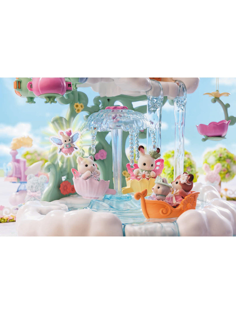 Sylvanian Families Skytop Fairy Castle playset - British product