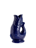 Wade Pottery fish earthenware jug 1.2L cobalt blue - British product