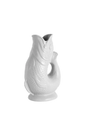 Wade Pottery fish earthenware jug white 1.2L, UK version