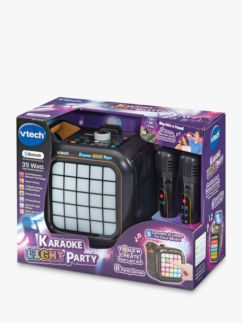 VTech Karaoke Light Party portable karaoke system, imported from the UK