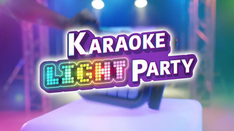VTech Karaoke Light Party portable karaoke system, imported from the UK