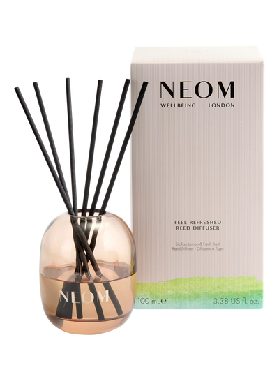 John Lewis NEOM Wellbeing London Feel Refreshed Reed Diffuser 100ml- Buy online at McGrocer