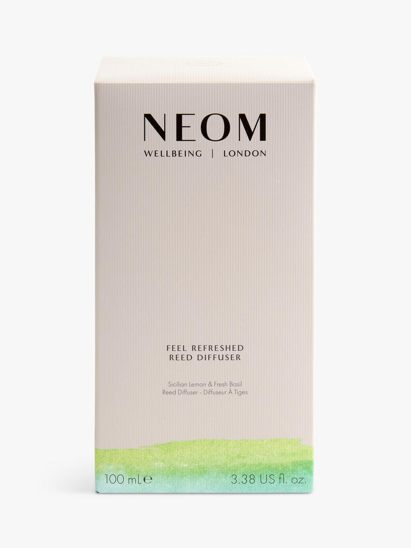 NEOM Feel Refreshed reed diffuser 100ml, imported from the UK