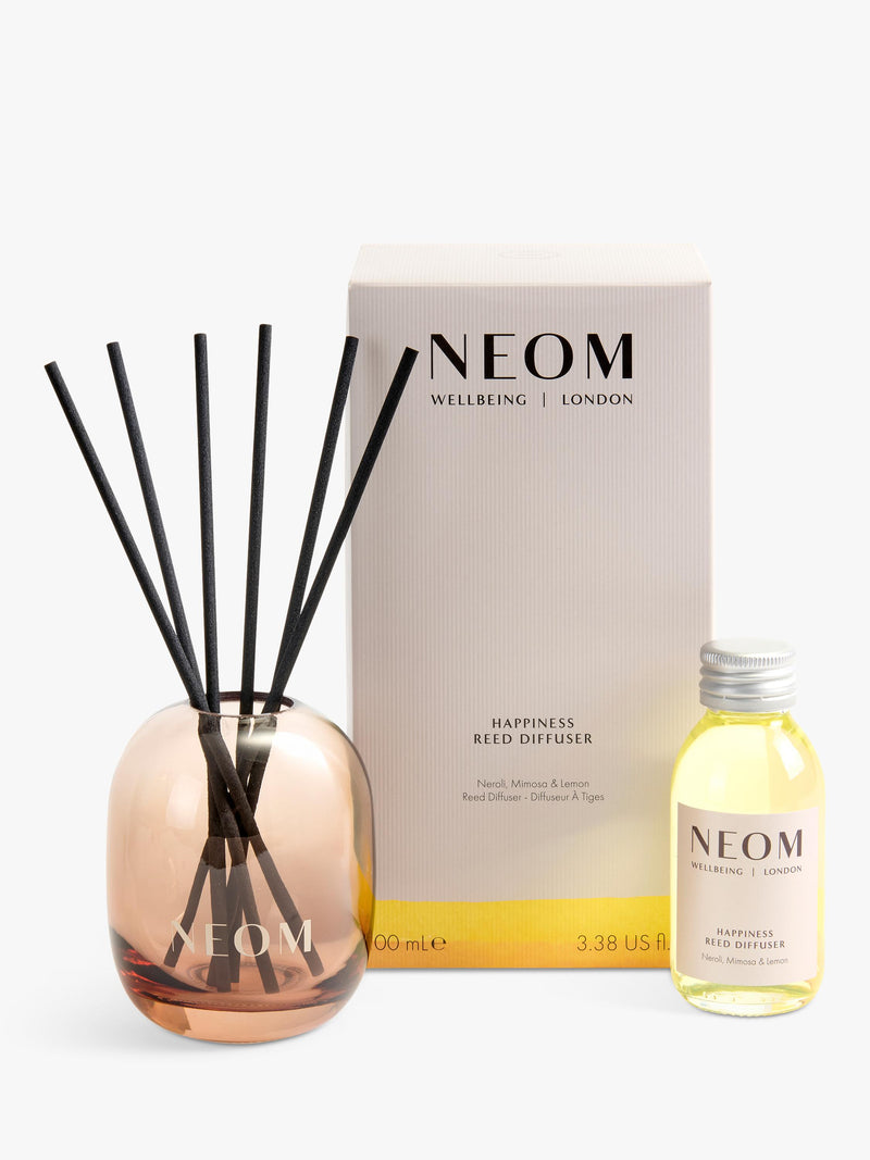 NEOM Happiness reed diffuser 100ml - British product