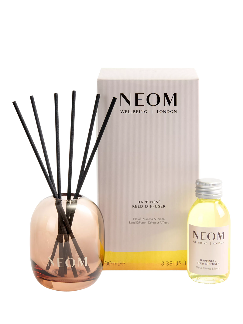 NEOM Happiness reed diffuser 100ml - British product