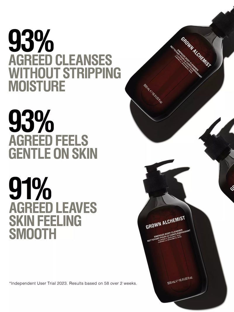 Grown Alchemist Energise body cleanser 500ml (British brand)