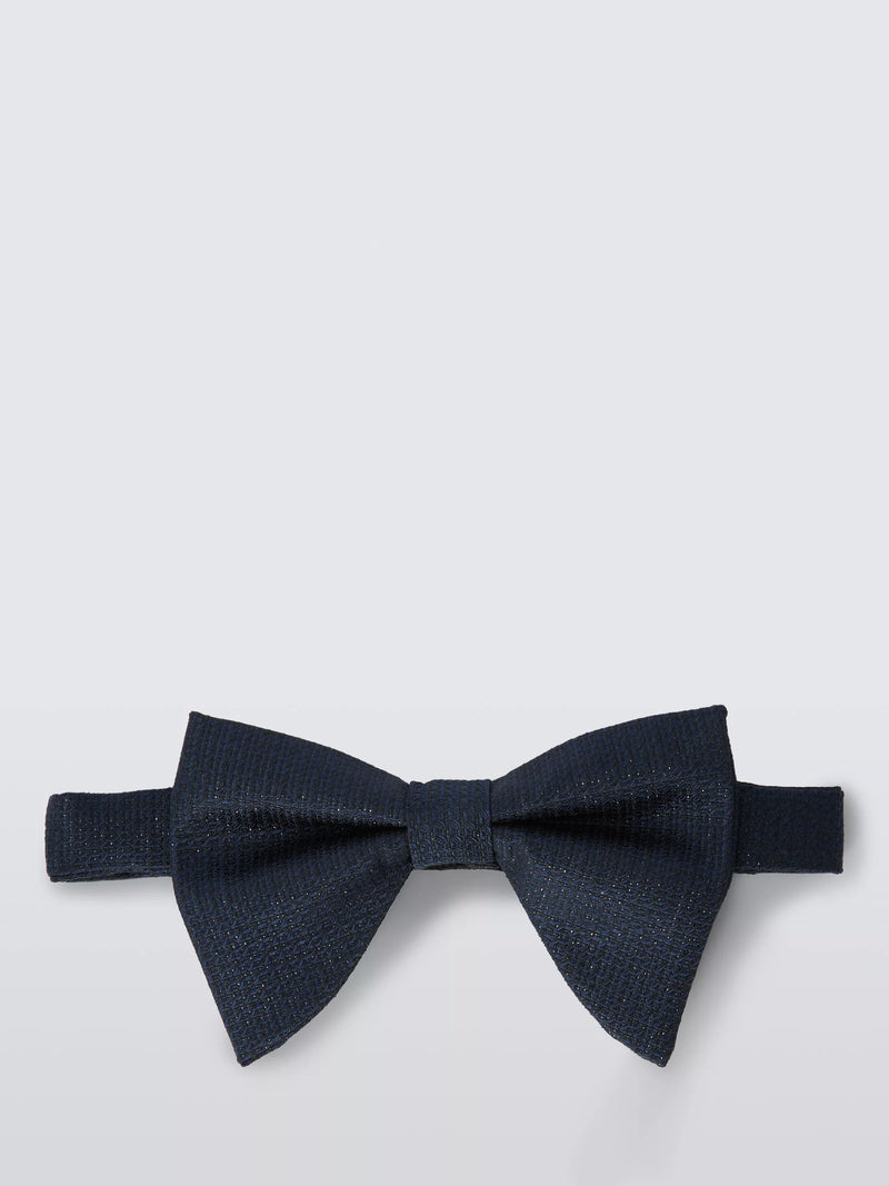John Lewis Sparkle Silk Blend Ready Tied Bow Tie