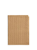 Ralph Lauren baby blanket camel cable-knit, imported from the UK