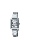 Casio LTP-B150D analogue watch stainless steel bracelet black face, UK version