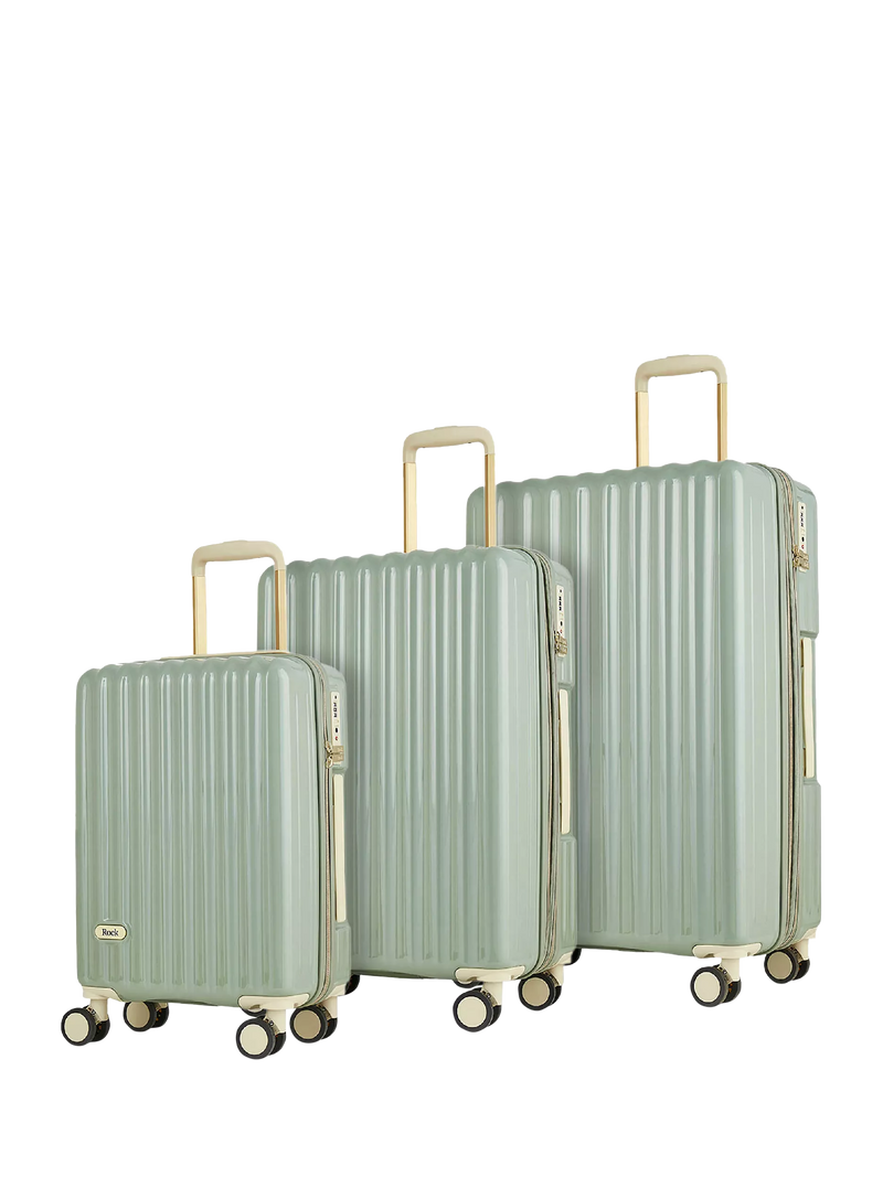 Rock Primrose 8-Wheel Suitcase Set 3 Piece