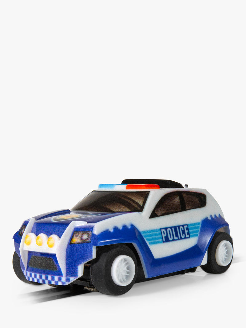 Scalextric Police Chase toy racing set, imported from the UK