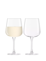 John Lewis LSA International Arc Wine Glass Set of 2 330ml Clear- Buy online at McGrocer