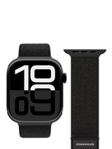 John Lewis Vonmählen Fitness Loop 2 Apple Watch Band, Black (44/45/46/49mm)- Buy online at McGrocer