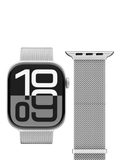 Vonmählen Milanese Loop 2 silver band, imported from the UK