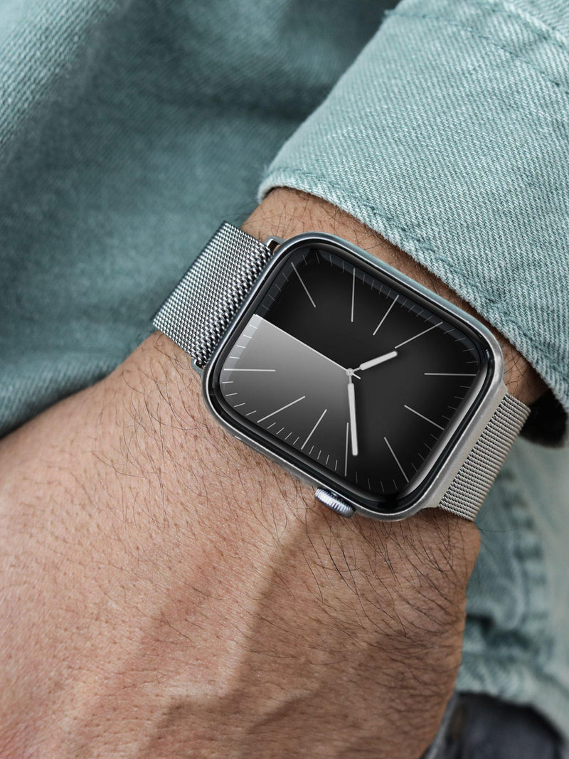 Vonmählen Milanese Loop 2 silver band, imported from the UK