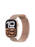 Vonmählen Milanese Loop 2 rose gold watch strap for Apple Watch, imported from the UK
