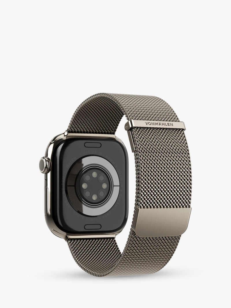 Vonmählen Milanese Loop 2 Desert Sand watch band 44-49mm - British product