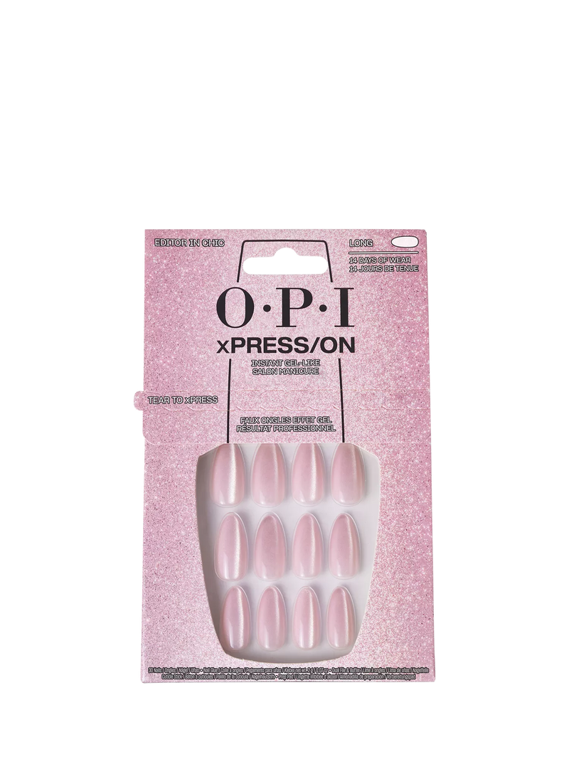 OPI press on nails Editor in Chic baby pink - British product
