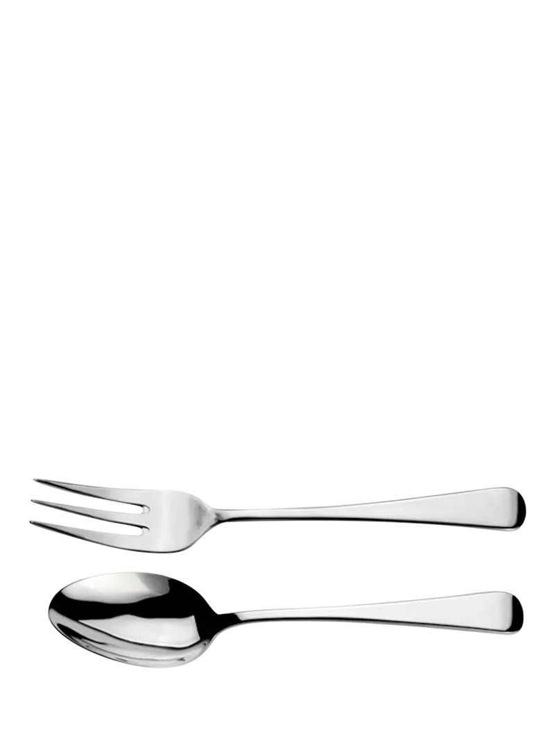 Arthur Price Old English stainless steel salad serving set, imported from the UK
