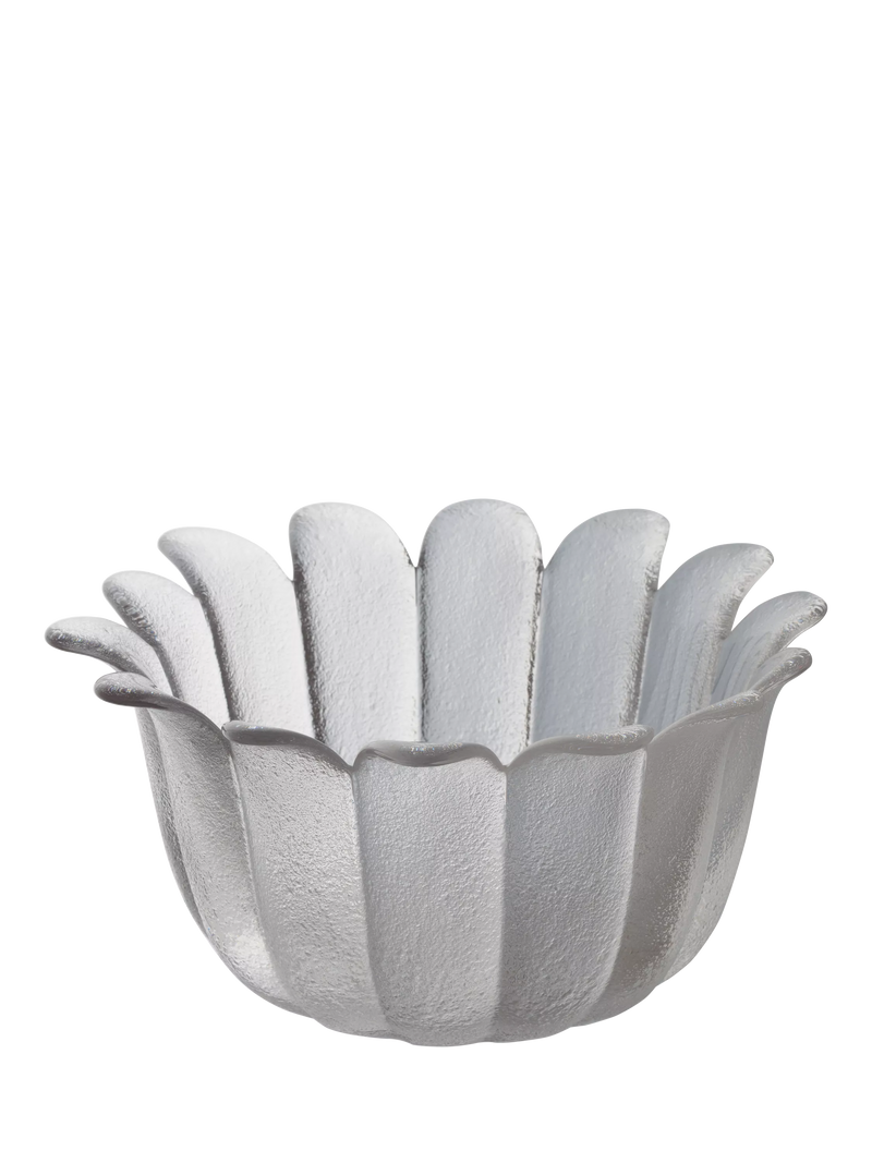 Dartington Crystal clear glass bowl 25cm - British product