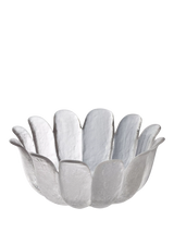 John Lewis Dartington Crystal Daisy Heirloom Glass Bowl, Clear, 21.5cm- Buy online at McGrocer
