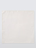 John Lewis plain silk pocket square, imported from the UK