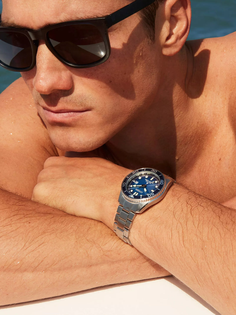 Citizen PROMASTER diving watch blue dial 41mm, UK version